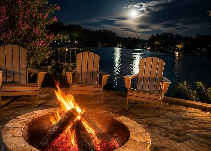 4br Lakefront Luxury - Hot Tub, Dock And Fire Pit * Creal Springs