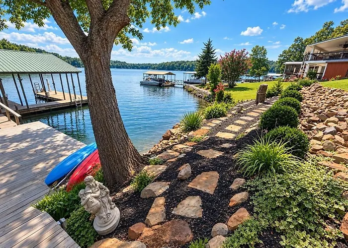 4br Lakefront Luxury - Hot Tub, Dock And Fire Pit Сasa de vacaciones *