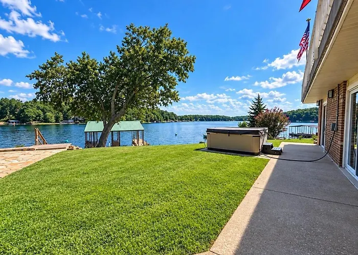 4br Lakefront Luxury - Hot Tub, Dock And Fire Pit Сasa de vacaciones *
